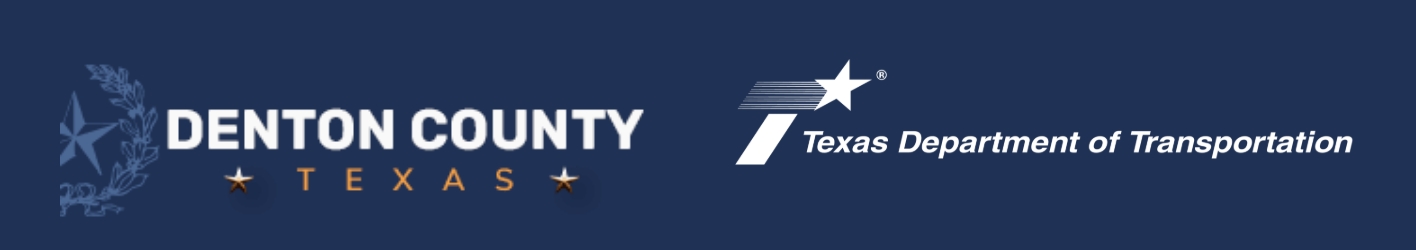 Denton County and Texas Department of Transportation Logos